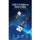 Кабель-подовжувач Vention USB 3.0 A Male to A Male Cable 0.5M Black PVC Type (CONBD) (CONBD)