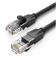 Мережевий кабель Vention Cat.6 UTP Patch Cable 8M Black (IBEBK) (IBEBK)