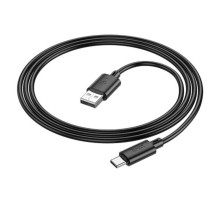 Кабель HOCO X88 Gratified charging data cable for Type-C Black (6931474783349)