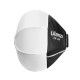 Нашийник для тварин WAUDOG Nylon Mono з QR паспортом, пластиковий фастекс L рожевий (52157)