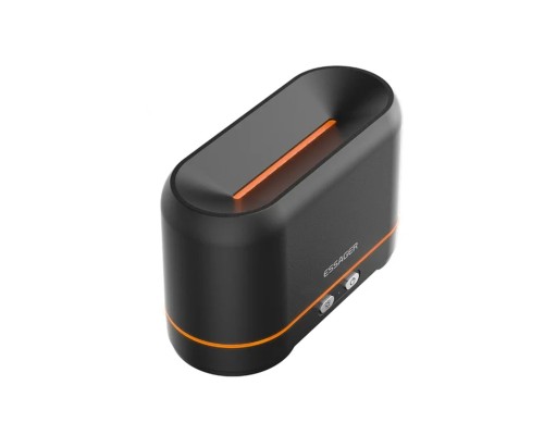 Нашийник для тварин WAUDOG Nylon Mono з QR паспортом, пластиковий фастекс L фіолетовий (52159)