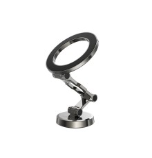 Автотримач для телефона ACEFAST D20 magnetic folding holder Metal Gray (6974316282822)