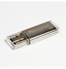 Флеш-накопичувач Mibrand USB 2.0 Cougar 64Gb Silver (MI2.0/CU64P1S)