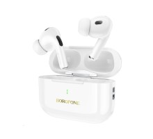 Бездротові навушники BOROFONE BW59 Plus True wireless ANC noise reduction BT headset White (6941991107467)