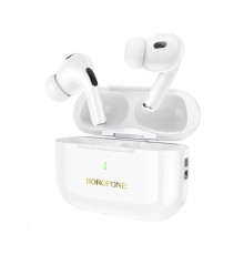 Бездротові навушники BOROFONE BW59 Plus True wireless ANC noise reduction BT headset White (6941991107467)