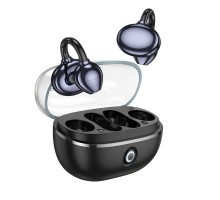 Бездротові навушники BOROFONE FQ5 Spirit clip-on true wireless BT headset Black (6941991117176)