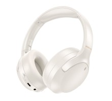 Бездротові навушники BOROFONE BO31 Prestige active noise Reduction BT headphones Milky white (6941991113017)