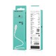 Кабель BOROFONE BX16 USB to Type-C 2A, 1m, PVC, TPE connectors, White (6957531099468)