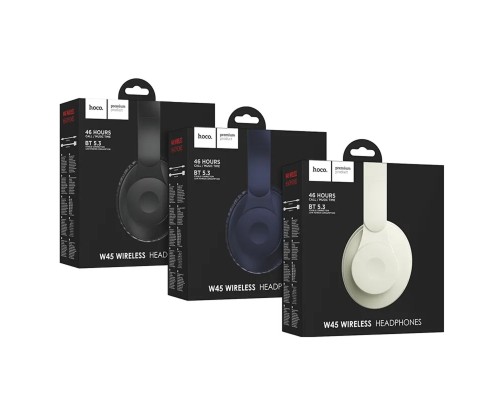 Бездротові навушники HOCO W45 Enjoy BT headset Blue (6942007601207) Бездротові навушники HOCO W45 Enjoy BT headset Blue (6942007601207)