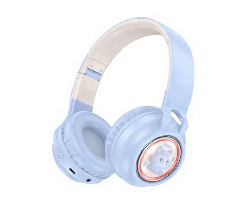 Навушники HOCO W50 Cute fun BT headphones Blue (6942007619592) Навушники HOCO W50 Cute fun BT headphones Blue (6942007619592)