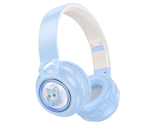 Навушники HOCO W50 Cute fun BT headphones Blue (6942007619592) Навушники HOCO W50 Cute fun BT headphones Blue (6942007619592)