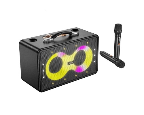 Портативна колонка HOCO HA8 Ave wireless dual-mic outdoor BT speaker Black (6942007629843) Портативна колонка HOCO HA8 Ave wireless dual-mic outdoor BT speaker Black (6942007629843)