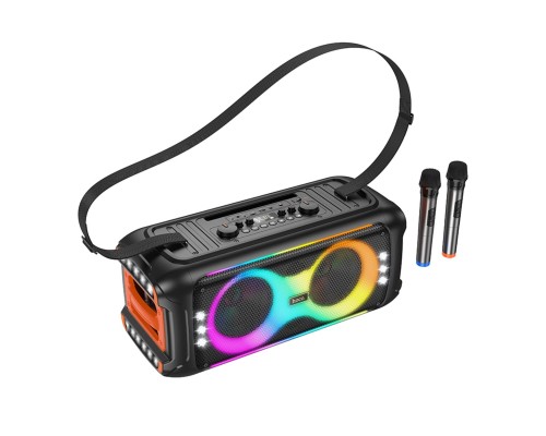 Портативна колонка HOCO HA9 Kayman dual-mic outdoor BT speaker Black (6942007629850) Портативна колонка HOCO HA9 Kayman dual-mic outdoor BT speaker Black (6942007629850)