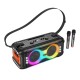 Портативна колонка HOCO HA9 Kayman dual-mic outdoor BT speaker Black (6942007629850)
