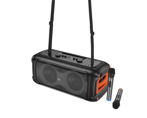 Портативна колонка HOCO HA9 Kayman dual-mic outdoor BT speaker Black (6942007629850) Портативна колонка HOCO HA9 Kayman dual-mic outdoor BT speaker Black (6942007629850)