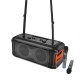 Портативна колонка HOCO HA9 Kayman dual-mic outdoor BT speaker Black (6942007629850)