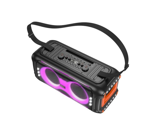 Портативна колонка HOCO HA9 Kayman dual-mic outdoor BT speaker Black (6942007629850) Портативна колонка HOCO HA9 Kayman dual-mic outdoor BT speaker Black (6942007629850)