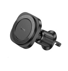 Автотримач для телефона HOCO H28 Rainbow ring magnetic car holder(air outlet) Black