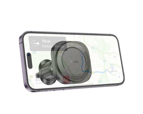 Автотримач для телефона HOCO H28 Rainbow ring magnetic car holder(air outlet) Black (6942007611459) Автотримач для телефона HOCO H28 Rainbow ring magnetic car holder(air outlet) Black (6942007611459)
