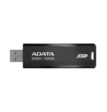 Портативний SSD ADATA SC610 500GB USB 3.2  550/500Mb/s Black (SC610-500G-CBK/RD)