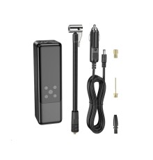 Автомобільний насос HOCO ZP5 May smart air pump Black (6931474795526)