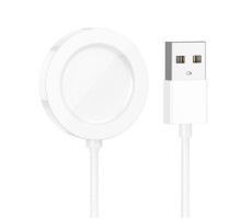 Бездротовий зарядний пристрій для смарт-годинника Hoco CW39 Wireless charger for iWatch White (6931474770646)