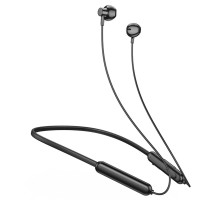 Бездротові навушники HOCO ES67 Perception neckband BT earphones Black (6942007602396)