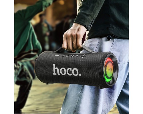 Портативна колонка HOCO HA10 Oleada outdoor BT speaker Black (6942007635608) Портативна колонка HOCO HA10 Oleada outdoor BT speaker Black (6942007635608)