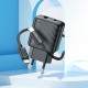 Мережевий зарядний пристрій HOCO CS23A Sunlight dual-port PD30W+QC3.0 charger set(Type-C to Type-C)(EU) Black (6942007609968)