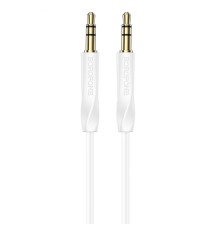 Аудіокабель BOROFONE BL16 Clear sound AUX audio cable White (6974443389173)