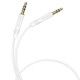 Аудіокабель BOROFONE BL16 Clear sound AUX audio cable White (6974443389173)