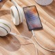Аудіокабель BOROFONE BL16 Clear sound AUX audio cable White (6974443389173)