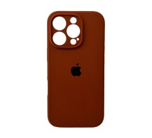 Чохол для смартфона Silicone Full Case AA Camera Protect for Apple iPhone 16 Pro Max 42,Saddle Brown (FullAAi16PM-42)