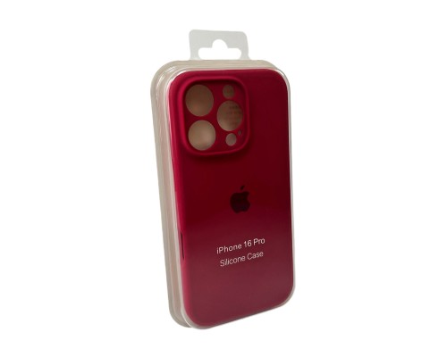 Чохол для смартфона Silicone Full Case AA Camera Protect for Apple iPhone 16 Pro Max 21,Rose Red (FullAAi16PM-21) Чохол для смартфона Silicone Full Case AA Camera Protect for Apple iPhone 16 Pro Max 21,Rose Red (FullAAi16PM-21)