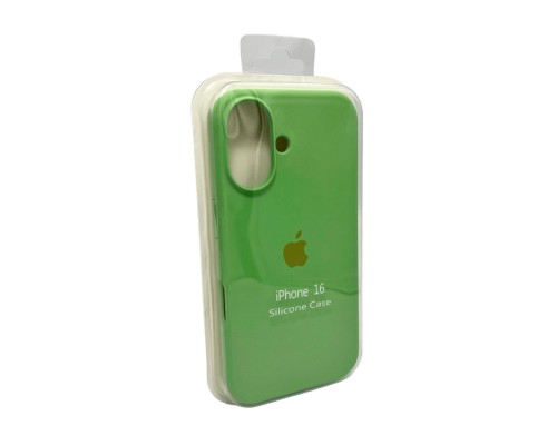 Чохол для смартфона Silicone Full Case AA Open Cam for Apple iPhone 16 1,Mint (FullOpenAAi16-1) Чохол для смартфона Silicone Full Case AA Open Cam for Apple iPhone 16 1,Mint (FullOpenAAi16-1)