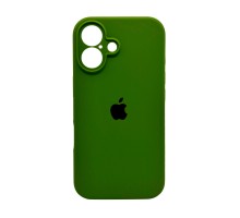 Чохол для смартфона Silicone Full Case AA Camera Protect for Apple iPhone 16 29,Army Green (FullAAi16-29)