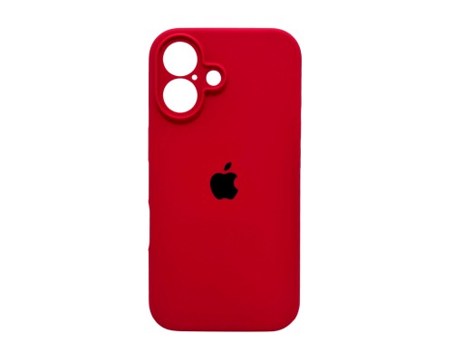 Чохол для смартфона Silicone Full Case AA Camera Protect for Apple iPhone 16 20,China Red (FullAAi16-20) Чохол для смартфона Silicone Full Case AA Camera Protect for Apple iPhone 16 20,China Red (FullAAi16-20)