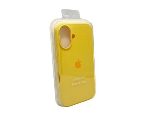 Чохол для смартфона Silicone Full Case AA Open Cam for Apple iPhone 16 4,Yellow (FullOpenAAi16-4) Чохол для смартфона Silicone Full Case AA Open Cam for Apple iPhone 16 4,Yellow (FullOpenAAi16-4)