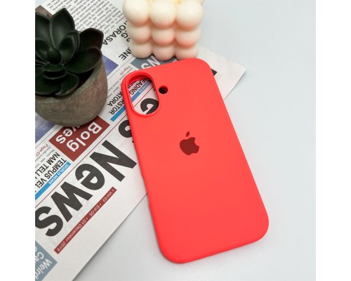 Чохол для смартфона Silicone Full Case AA Open Cam for Apple iPhone 16 43,Berry Red (FullOpenAAi16-43) Чохол для смартфона Silicone Full Case AA Open Cam for Apple iPhone 16 43,Berry Red (FullOpenAAi16-43)