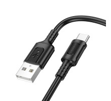 Кабель BOROFONE BX111 Feliz charging data cable Type-C 1m Black (6941991115080)