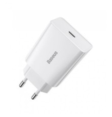 Мережевий зарядний пристрій Baseus Speed Mini Quick Charger 1C 20W EU White (CCFS-SN02)