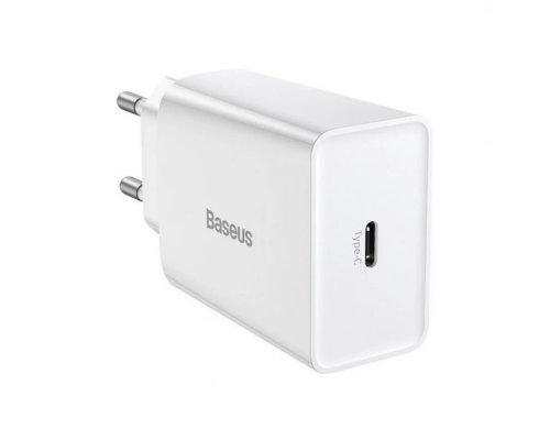 Зарядний пристрій Baseus Speed Mini Quick Charger White (CCFS-SN02)