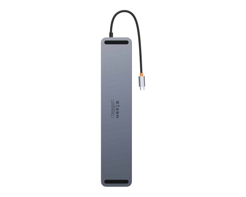 USB-хаб Baseus EliteJoy Gen2 11-Port Type-C HUB Adapter Dark gray (WKSX030013) USB-хаб Baseus EliteJoy Gen2 11-Port Type-C HUB Adapter Dark gray (WKSX030013)