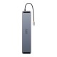 USB-хаб Baseus EliteJoy Gen2 11-Port Type-C HUB Adapter Dark gray (WKSX030013)
