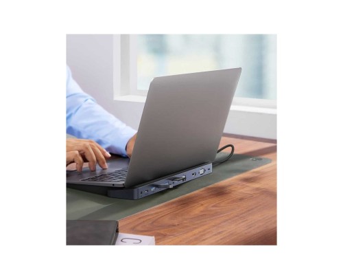 USB-хаб Baseus EliteJoy Gen2 11-Port Type-C HUB Adapter Dark gray (WKSX030013) USB-хаб Baseus EliteJoy Gen2 11-Port Type-C HUB Adapter Dark gray (WKSX030013)