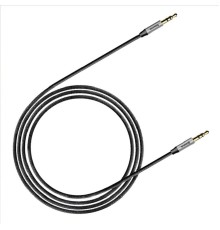 Аудіокабель Baseus Yiven Audio Cable M30 1M Silver+Black (CAM30-BS1)