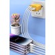 Мережевий зарядний пристрій WUW-C212 48W Charger 2 USB C +  2 USB C yellow (C212)