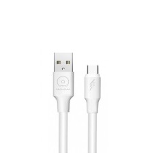 Кабель WUW-X168 USB Type-C  5А white (6972573331635)