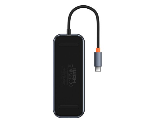 USB-хаб Baseus AcmeJoy 8-Port Type-C HUB Adapter(Type-C to HDMI*1+USB3.0*2+USB2.0*1+Type-C PD&Data*1+RJ45*1+SD/TF*1)Dark Grey (WKJZ010613) USB-хаб Baseus AcmeJoy 8-Port Type-C HUB Adapter(Type-C to HDMI*1+USB3.0*2+USB2.0*1+Type-C PD&Data*1+RJ45*1+SD/TF*1)Dark Grey (WKJZ010613)