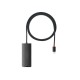 USB-хаб Baseus Lite Series 4-Port Type-C HUB Adapter (Type-C to USB 3.0*4 ) 1m Black (WKQX030401)